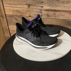 New Balance Women's Black and Purple Athletic Shoes